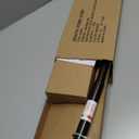 Zenna Home No Drill Curved Shower Curtain Rod, 32 - 40 Inches Adjustable Shower Rod for Small Tubs or Showers, Easy Install, Choice of No Drilling Tension or Wall Mount, Rustproof, Bronze