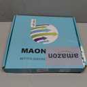 MAONAME Silver Charger Plates Set of 6, Round Dinner Chargers with Beaded, 13 Inch Plastic Plate Chargers for Wedding, Table Decor