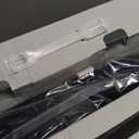 KNQZE Lumbar Support Pillow for Office Chair, Heated Back Support Pillow with Vibration, Back Massage for Pain Relief, 3 Heating Levels & 4 Motors & 3 Intensities, at Home Office Car Sofa - Black