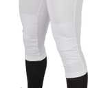 Champro Women's Tournament Traditional Low-Rise Softball Pants (X-Large, White)