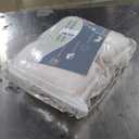 Back Tab Linen Curtains 96 inches Long 2 Panels Set for Living Room Sliding Glass Door Ivory Cream Semi Sheer Curtains Light Filtering Canvas Cloth Linen Drapes 96 inch Floor to Ceiling Length (Natural)