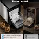 1.6 inch Square Ice Maker, 4 pcs Big Ice Cube Maker in 25 min, 
Product Dimensions	9.8"D x 17.3"W x 17.1"H
Capacity	1.6 liters