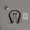 Neckband Bluetooth Headphones Wireless Earbuds with Microphone Flashlight Around the Neck Waterproof Sport Headset Noise Cancelling Ear Buds 120H Playtime for Running Cycling Cell Phone Android iOS (Blak)