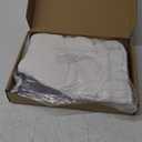 Neer 3 Pack Women's Bermuda Shorts, Jogger Yoga Sweat Walking Short Running Knee Length Sport Drawstring Shorts with Pockets (Black, Steel Gray, White)