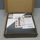 Corner Bread Box for Kitchen Countertop, Black Bread Storage Container for Homemade Bread, Two Layer Breadbox under Cabinet Mount, Large Bread Holder for Kitchen Counter, Pantry Shelf