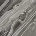 7 x 20FT Outdoor Clear Tarp Curtain Waterproof Wind-Proof 24 Mil Transparent Vinyl Tarp for Patio Pergola Garden Canopy Rainproof Anti-Tear PVC Thick Cover with Grommets