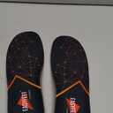 Running Athletic Shoe Insoles Men Women - Sport Insole - Shock Absorption Inserts - Walking Hiking Hockey Tennis Basketball - Orthotic Comfort Cushions Inserts Sneakers (S (Men 7-8.5/Women 8-9.5), Black)