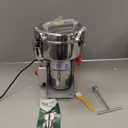 Electric Grain Mill Grinder 2000g High-speed Grain Spice Herb 3500W Dry Grinder Machine 304 Stainless Steel Superfine powder high-speed grain mill 36000r/min for Kitchen Home and Commercial