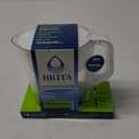 Brita Water Filter 6 Cup Denali Water Pitcher Dispenser with Elite Water Filter