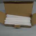 Tuyai 24 Pack Tall White Taper Candles, 10 inch (H) Dripless, Unscented Dinner Candle, Smokeless Taper Candles, Paraffin Wax with Cotton Wicks, 8 Hours Burn Time