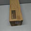 WOPITUES Wood Floating Shelves Set of 6, Shelves for Wall Decor, Farmhouse Shelf for Bedroom, Bathroom Storage Shelves, Book Shelves for Living Room - Rustic Brown (16.5 Inch)