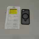 DUEDUE for iPhone SE 2022 Case Magnetic, iPhone SE 2020 Cover, iPhone 7/8 Case with Stand[Compatible with Magsafe], Translucent Matte Cover Kickstand Phone Cases for iPhone SE/8/7, Black