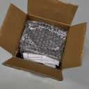 Goovilla Shelf Bracket, Heavy Duty Floating Shelf Brackets 6 inch Long, 6 Pack Brackets for Shelves, Black Coated Metal Wall Shelf Support Brackets with 1/5 Inch Thick and 160 lb. Load Capacity