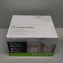 Homewerks 7140-80 Bathroom Fan Ceiling Mount Exhaust Ventilation, 1.5 Sones, 80 CFM, White
