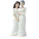 Gifts for mom Birthday, Mother Daughter Figurine with Hand-Carved,Gifts for mom from Daughter,Retirement Gifts, Mother of The Bride Gifts,Memorial Gifts,Statues for Home Decor