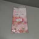 Little Pumpkin Baby Shower Table Cloths,Plastic A Little Pumpkin is On The Way Tablecloth Rectangle Pink PUM pkin Table Cloths for Girl Fall Baby Shower Party Supplies