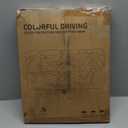 CAR PASS Universal FIT Piping Leather Two Front Seat Covers, Waterproof Faux Leather for SUV Sedan Van Truck, Airbag Compatible, Reserved Opening Holes for Headrest Covers (Black red)