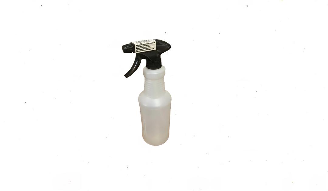 Clear Spray Bottle - 32 Oz., Adjustable Spray, Dilution Scale, Model# P-32
