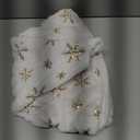 48 Inches Christmas Tree Skirts,White Christmas Decor,with Gold Sequin Snowflakes Soft Plush Tree Skirt,Faux Fur Tree Skirt for 7ft Xmas Tree Decor Xmas New Year Home Party Decorations (48 Inches)