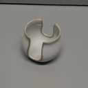 Sponge Holder for Kitchen Sink Counter, Ceramic Dish Sponge Caddy White Sink Organizer Dish Rack Farmhouse Brush Holder for Bathroom, Kitchen, White (Barrel-type)