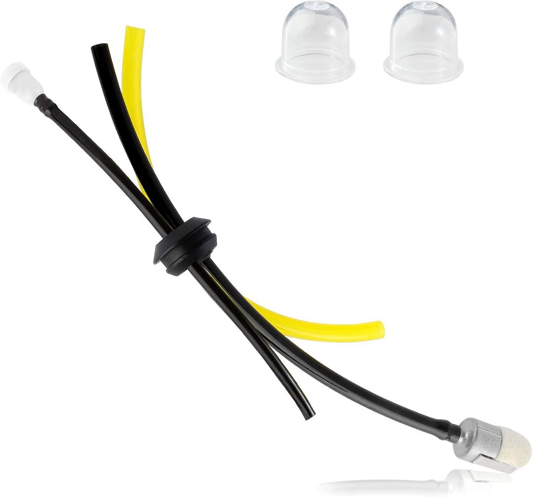 Fuel Gas Tank Grommet kit with Fuel Line Filter Primer Bulb for Echo Blower String Trimmer PAS225 PE201 PE310 PB200 PPF210 HC150 HC151 HCA266 SHC210 SHC211 SHC212 SRM211 SRM225 SRM230 SRM231