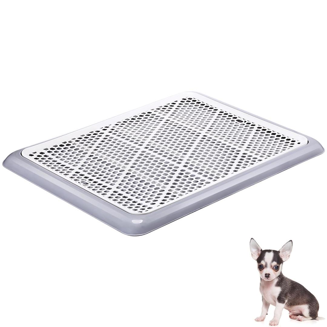 Mifoci Dog Pee Pad Holder Tray with Mesh Potty Training, 19.69 x 14.17 Inch