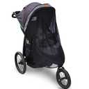 Stroller Sun Shade - Universal Stroller Sun Shade for Travel Strollers, Jogging Strollers; Baby and Toddler Travel Essential; Safely Blocks Up to 97% of UV, Easy to Install