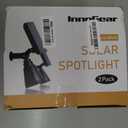 InnoGear Solar Lights Outdoor Waterproof Solar Garden Light for Outside Yard Landscape Lighting Pathway Spot Lights Spotlight Wall Light Auto On/Off, Warm White