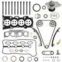 2AZ-FE 2.4L L4 Timing Chain Kit With Water Pump & Head Gasket Set