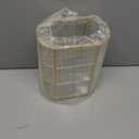 3-Tier Jewelry Box Glass Makeup Organizer Jewelry Box Multifunction glass display case for Table Decoration Storage