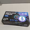 Disposable Nitrile Exam Gloves, Blue, Nitrile Gloves Disposable Latex Free, Medical Gloves, Cleaning Gloves, Food-Safe Rubber Gloves, Powder Free, Non-Sterile, 100-ct Box (Medium)