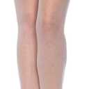 Leg Avenue womens Satin Bow Accent Lace Top Thigh Highs