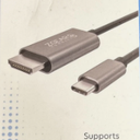 Zgear USB-C to HDMI Cable 6 Foot Supports 4K Resolution & Audio Plug & Play