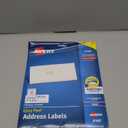 Avery Easy Peel Address Labels, Inkjet Printers, White, 1" x 2-5/8", Box of 750 Labels (08160) (One Size)