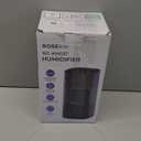 Humidifiers for Bedroom, 2.0L Cool Mist Humidifier for Home Plant and Baby Nursery, Quiet Ultrasonic Humidifier with 360 Nozzle, Auto Shut-Off, Filterless, Black