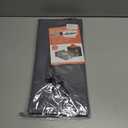 Cowboy Hat Case with 6-Side Plastic Panels, Stackable Large Western Hat Storage Box for Home & Travel, Rigid Hat Carrier Fits Up to 16" Wide Brim Hats, Dustproof & Foldable, Grey