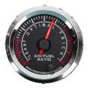 Fuel Gauge, Wideband O2 Sensor Kit, Plastic Digital LED Display Air Fuel Ratio Gauge Air Fuel Ratio Tuning with User Manual for Engineer Car