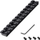 Bengor Picatinny Rail Mount for 10/22 with 11 Slots for Red DotsMounting, Scopes, Magnifiers