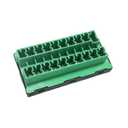 Can Splice Block Fuse Connector Green 20 Way Fit for Chrysler Pacifica Jeep Wrangler 2017-2022 Replace#68321746AA 2-2272352-5