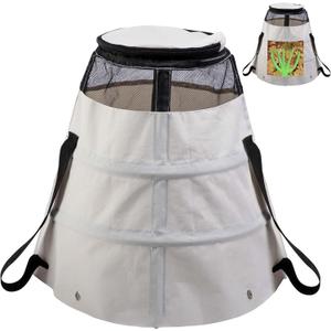 Winter Rose Protective Cover, 600D Winter Rose Cones Protection with Stakes, Reusable Freeze Protection Roses Collar for Protecting Outdoor Plants from Wind Frost Animal Eating (1 Pcs)