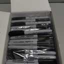 Ezzgol Permanent Markers Bulk, 150 Pack Fine Tip Black Permanent Markers, Waterproof Markers, Premium Smear Proof Pens, Quick Drying, Office Supplies for School, Office, Home