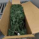 YITAHOME Pre-Lit Black Pencil Halloween Christmas Tree 6ft w/Remote, Black Slim Artificial Christmas Tree, Prelit Pencil Christmas Tree w/ 200 LED Lights & 700 Branch Tips | Holiday Decor