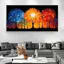 AIXMGSJS Canvas Wall Art Decor Modern Wall Art Pictures for Living Room Canvas Art Wall Decor Large Artwork for Walls Wall Art Prints for Bedroom Office Wall Decor