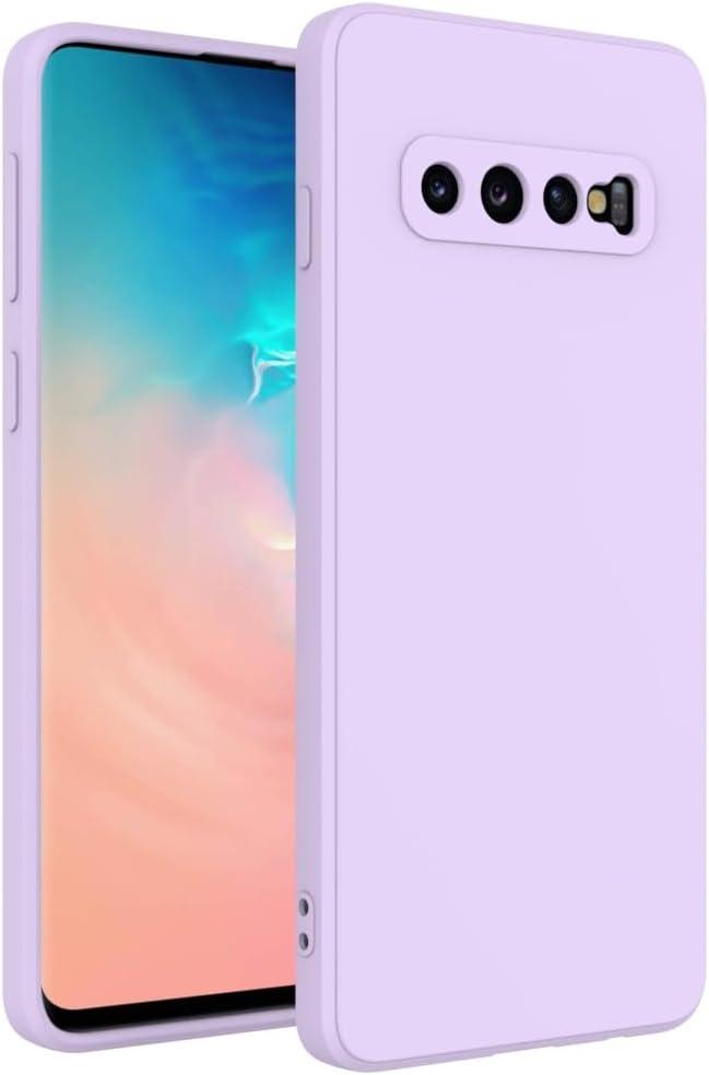 for Samsung Galaxy S10 Case Purple, Scratch Resistant with Soft Touch, Slim Thin Phone Cover for Samsung Galaxy S10