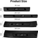 Door Sill Guards Compatible with Toyota Sienna 2021-2025 2026 Accessories ABS Material Door Entry Guard Plate Decoration Front and Rear Door Pedal Kick Protection 8PCS