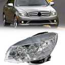 Headlight Assembly for Mercedes Benz W204 C Class Headlamp C300 C230 C350 2008 2009 2010 2011 (Left Driver Side)