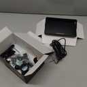 W722 for Motorcycle CarPlay & Android Auto,7" Waterproof Smart GPS Navigation System Screen,Car Play Moto with Light Sensor,Dual Bluetooth,Siri/G-Assist,EQ,USB/Hardwired Power Supply