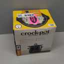 Crock-Pot 2-Quart Manual Slow Cooker, Feeds 2+ People, Great for Small Meals, Dips, & Sides; Removable Stoneware is Oven & Dishwasher-Safe, Black