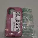 OtterBox iPhone 16 Commuter Series Case - Foxberry Pink