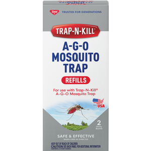2 Pack Enoz Trap-N-Kill A-G-O Mosquito Trap Refills